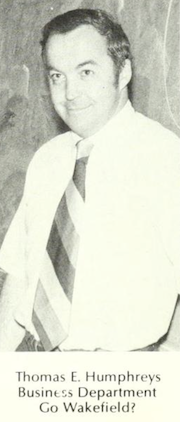 Tom Humphreys - 1974